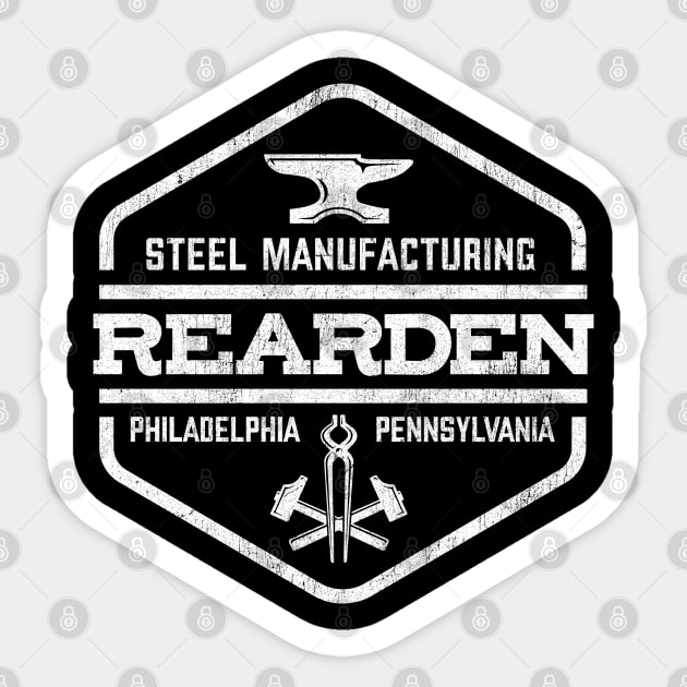 Rearden Steel - Atlas Shrugged Sticker by Vector Deluxe